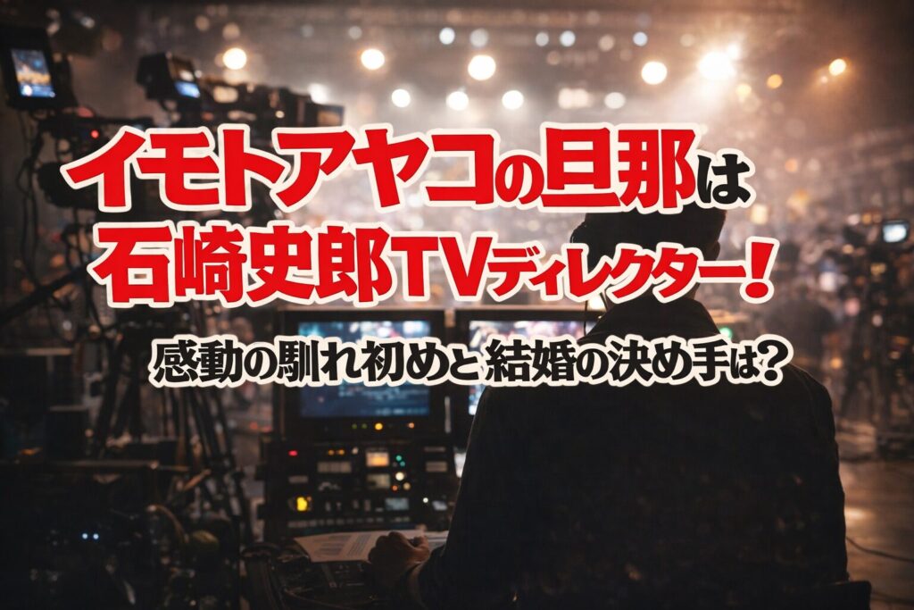 タイトル イモトアヤコの旦那は石崎史郎TVディレクター！感動の馴れ初めと結婚の決め手は？ イメージアイキャッチ画像