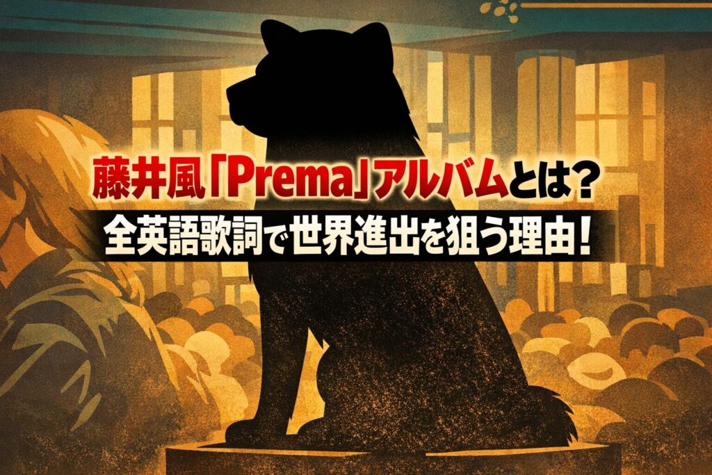 タイトル 藤井風『Prema』アルバムとは？全英語歌詞で世界進出を狙う理由！ イメージアイキャチ画像