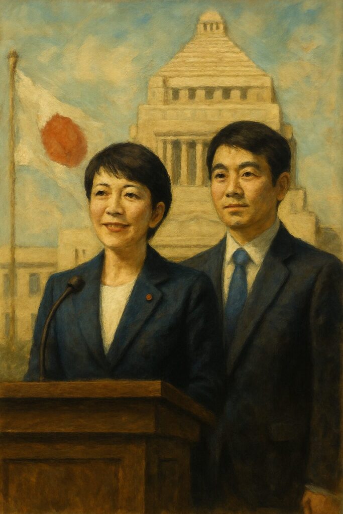 見出し
高市早苗の旦那・山本拓氏・初のファーストハズバンド誕生か
イメージ画像
